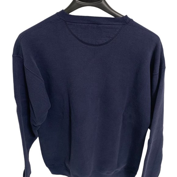 Vintage Timeout WM. Penn Heavyweight Crew Neck Sweatshirt Size Large Nav… - Picture 7 of 7